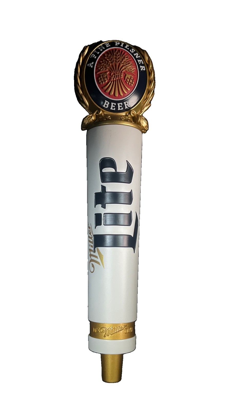 BRAND NEW 50th Anniversary Miller Lite Original Pilsner Beer Tap Handle BRAND NEW 50th Anniversary Miller Lite Original Pilsner Beer Tap Handle