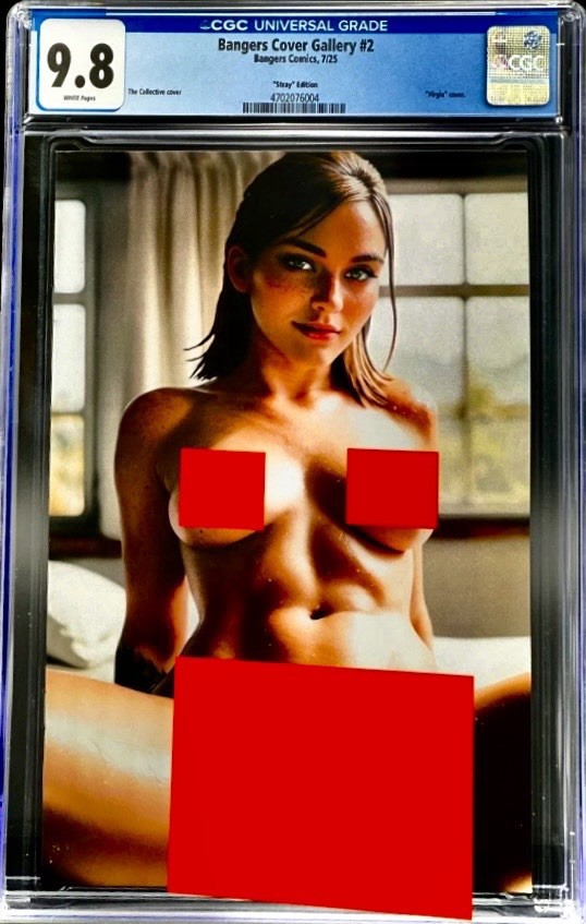Bangers Cover #2 CGC 9.8 (2025) Ellie Last of Us - Stray Edition - 18+  LTD 100