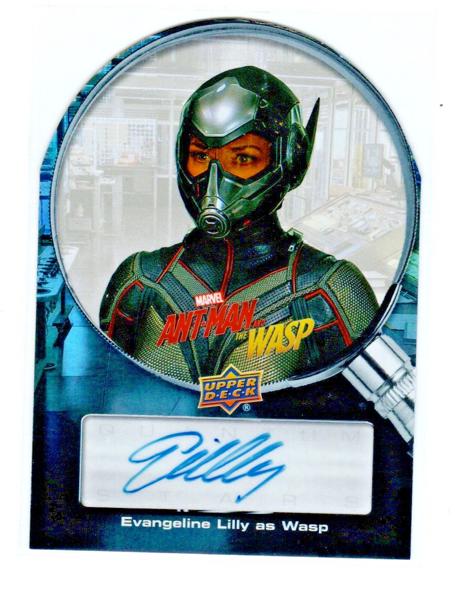 2018 Ant-Man & Wasp Autograph Evangeline Lilly QS-TW 2018 Ant-Man & Wasp Autograph Evangeline Lilly QS-TW