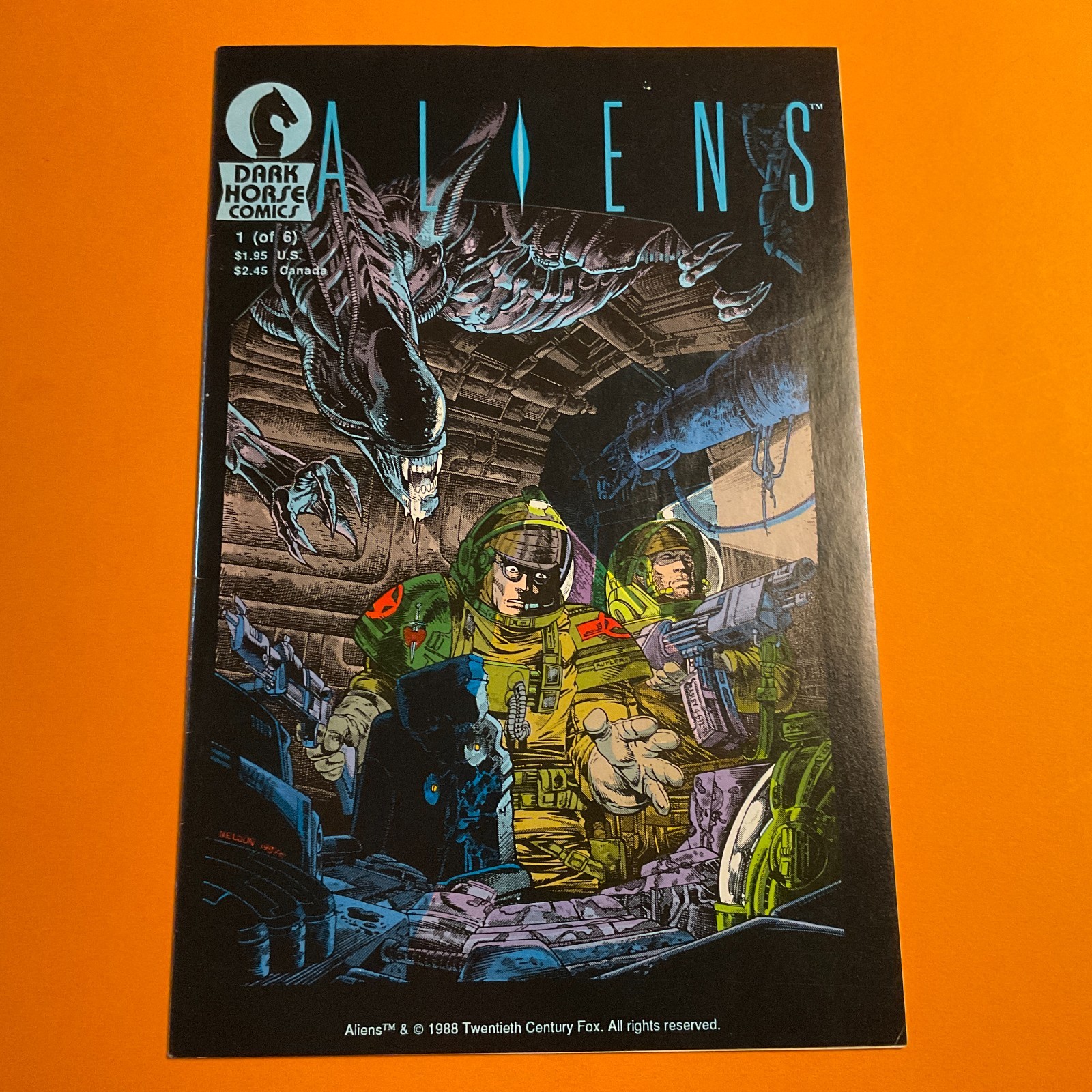 Aliens #1 First print Dark Horse 1988 First Appearance of Aliens Key