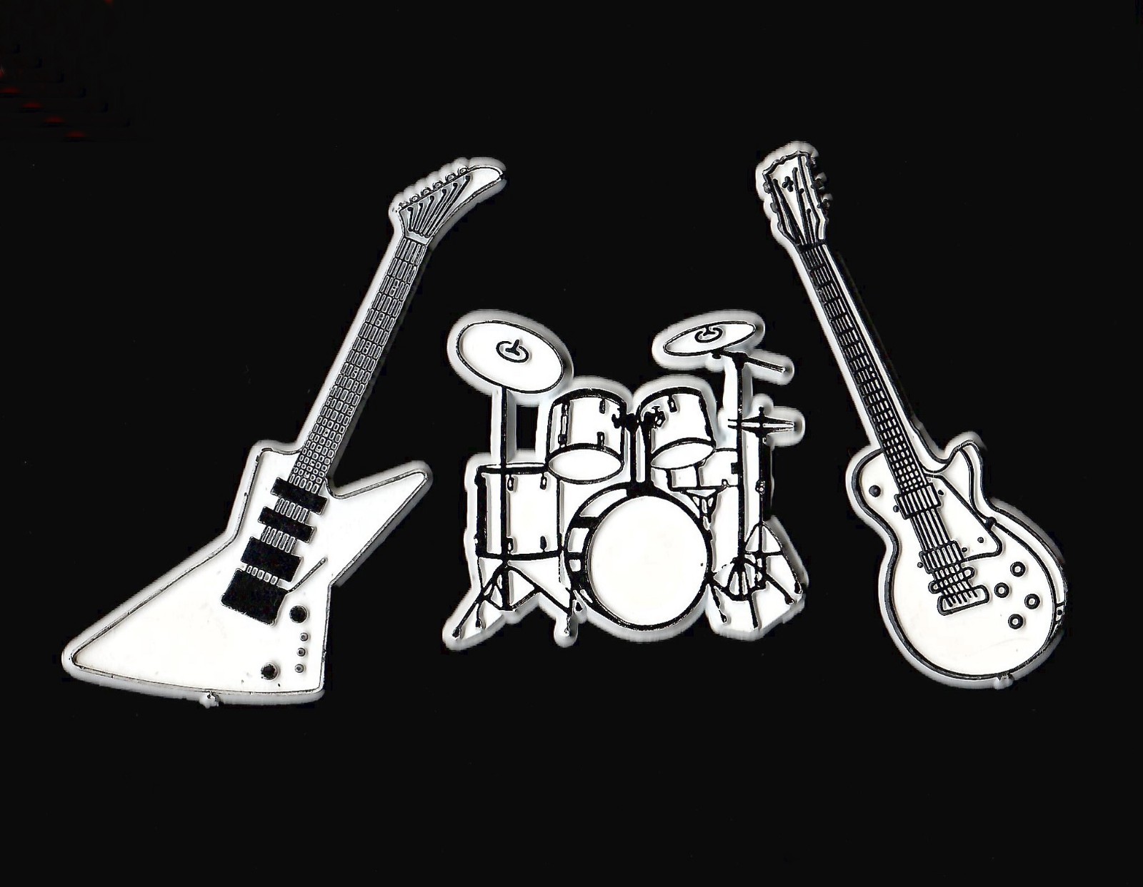 3x Rockstar Lot Vtg Rubber Flexible Fridge Magnet Novelty '70s 3x Rockstar Lot Vtg Rubber Flexible Fridge Magnet Novelty '70s
