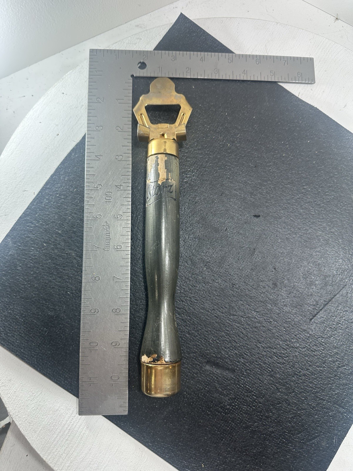 Vintage Storz Beer Bottle Can Opener Advertising Bar Tool 10.5” Breweriana