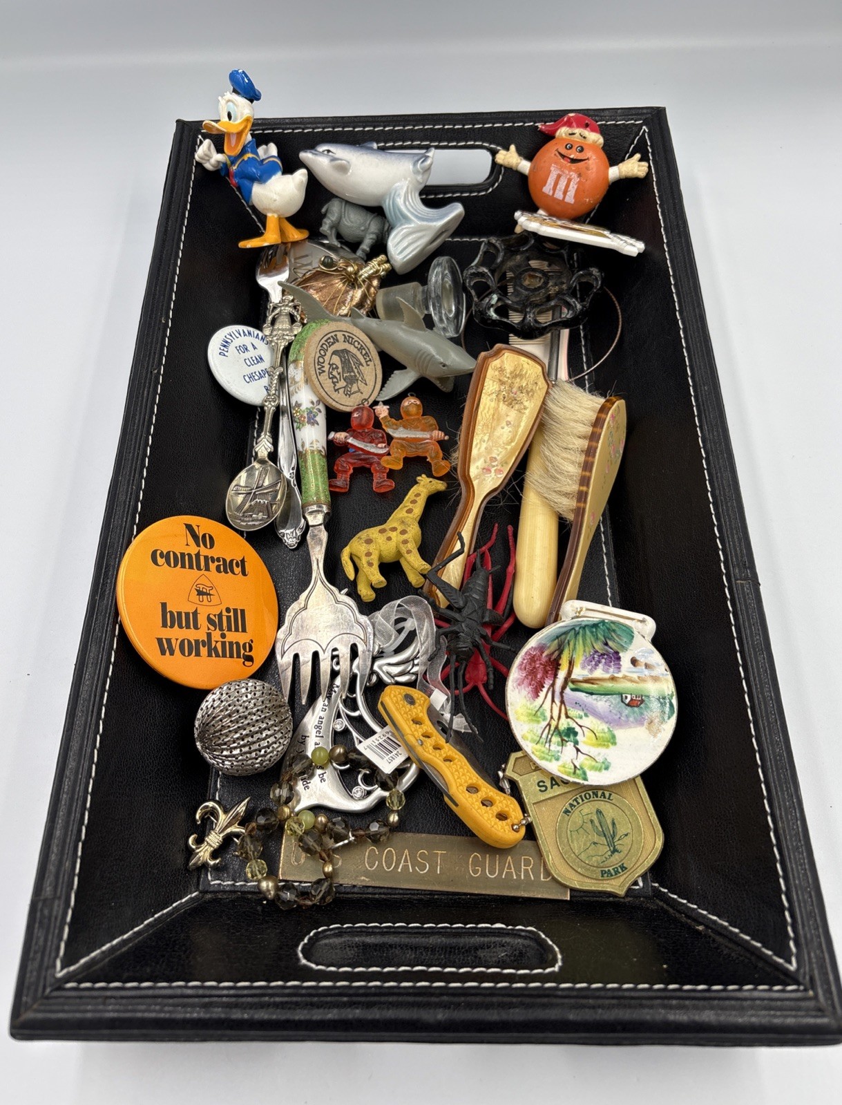 Vintage junk drawer lot items advertising Smalls Older As Shown Lot#90014 Vintage junk drawer lot items advertising Smalls Older As Shown Lot#90014