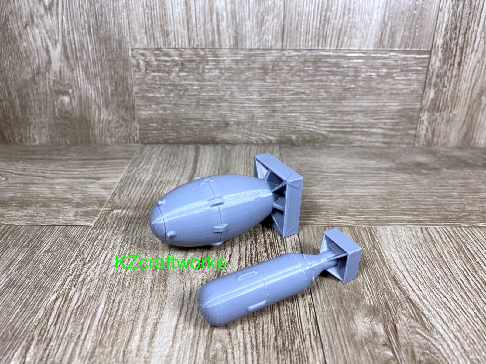 B-STOCK --- 1/48 Fat Man & Little Boy Atom Bomb Models - WW2 US Military 1945