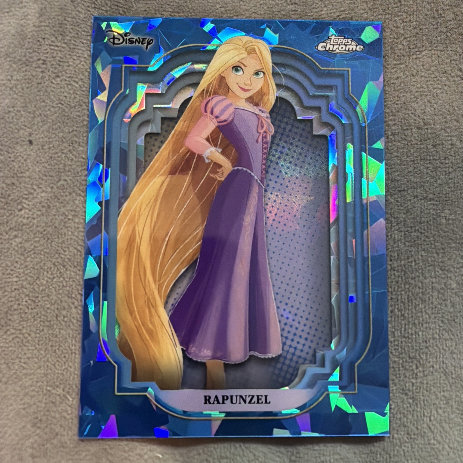 2024 Topps Chrome Disney Sapphire- Rapunzel #139 - Tangled 2024 Topps Chrome Disney Sapphire- Rapunzel #139 - Tangled