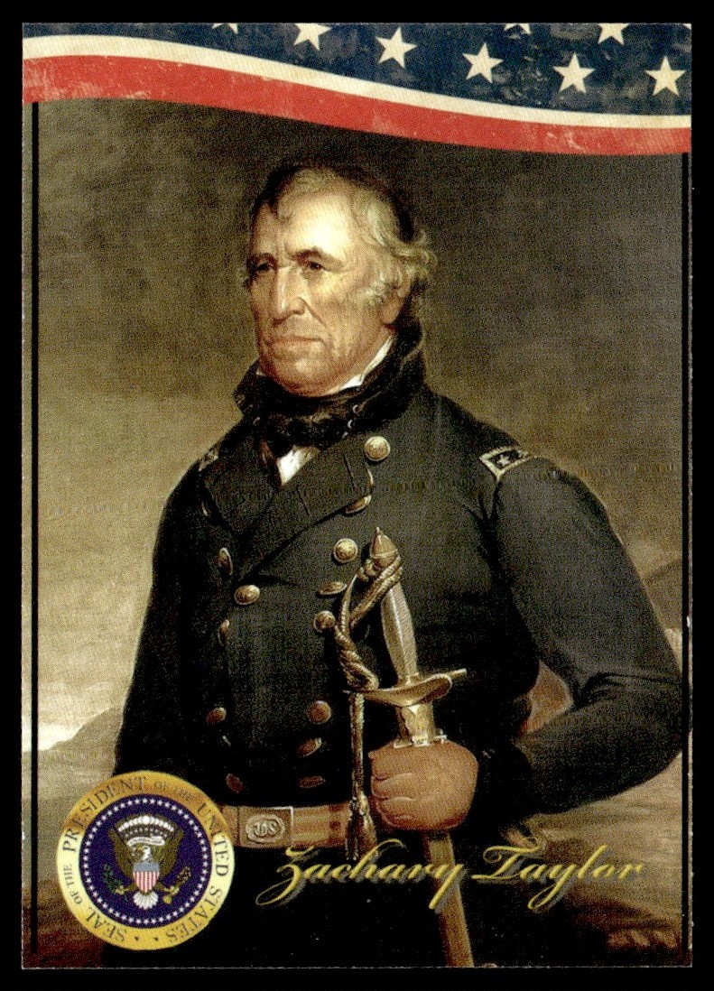 2018 POTUS Historic Autographs Zachary Taylor #12