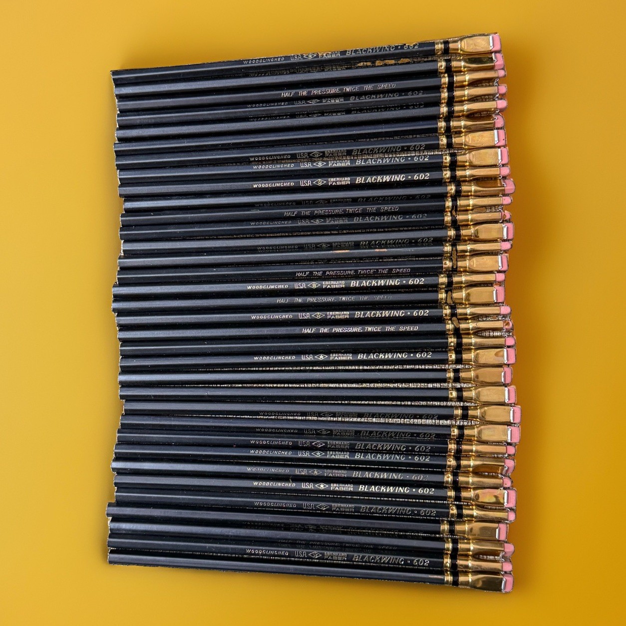 Vintage Eberhard Faber Blackwing 602 34 Pencils LOT Original USA Rare NOS NEW
