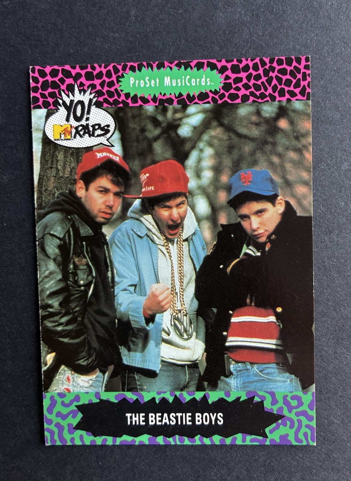 Beastie Boys - 1991 YO MTV Raps Trading Card #102 MCA Ad Rock Mike D Beastie Boys - 1991 YO MTV Raps Trading Card #102 MCA Ad Rock Mike D