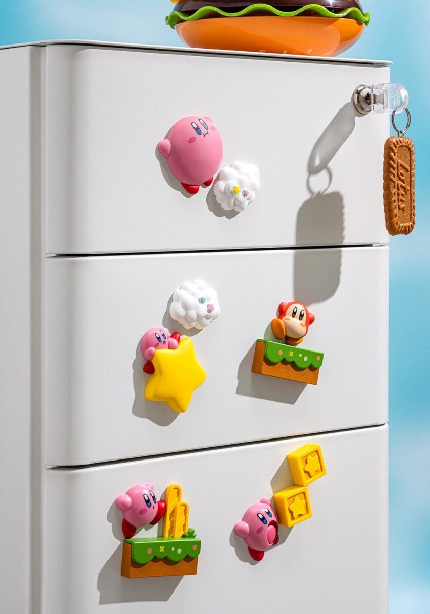Kitan Club Pitatto Kirby of the Stars 3D Magnet Blind Box - 1 Random