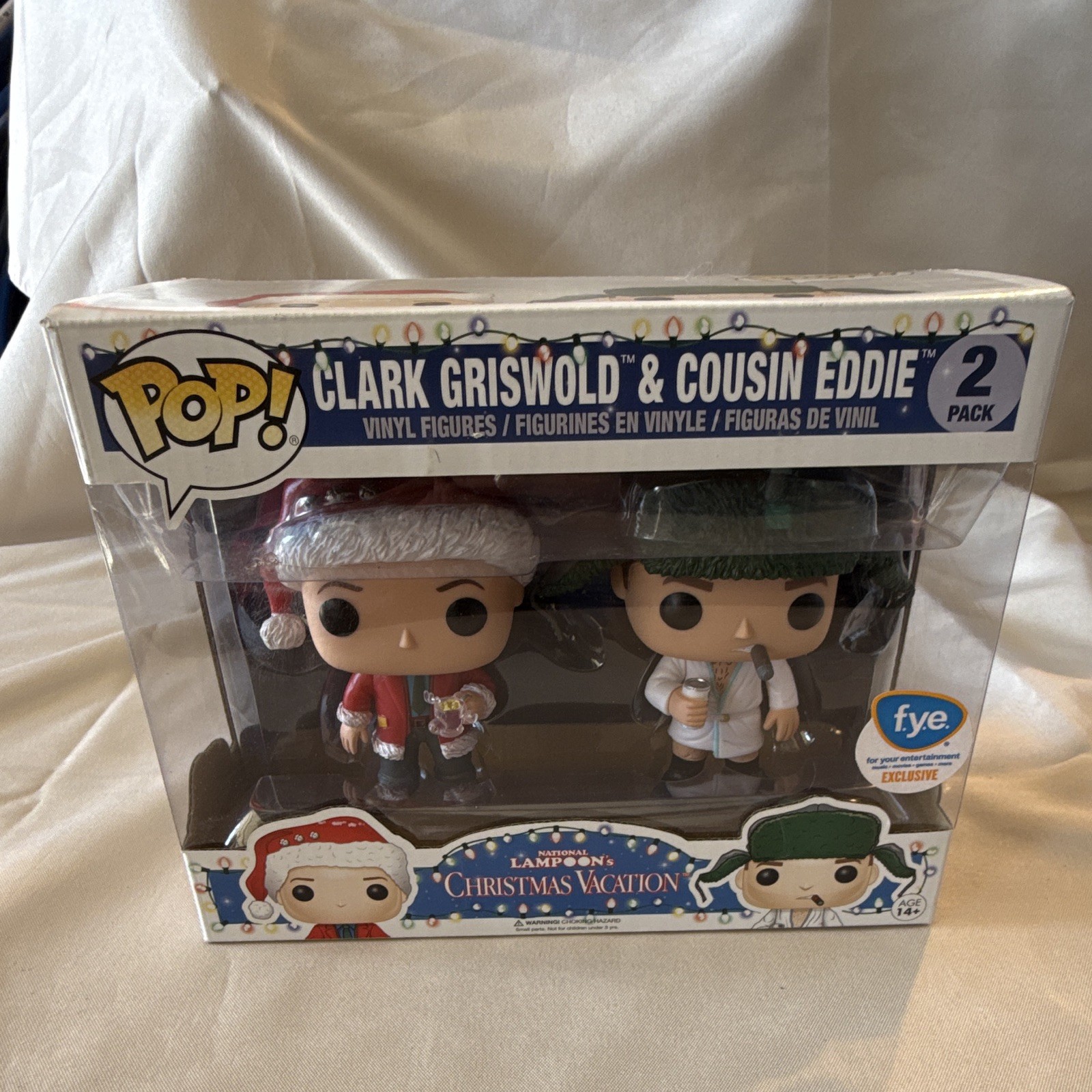 Funko Pop National Lampoon’s Christmas Vacation Clark & Eddie 2-Pack FYE Excl