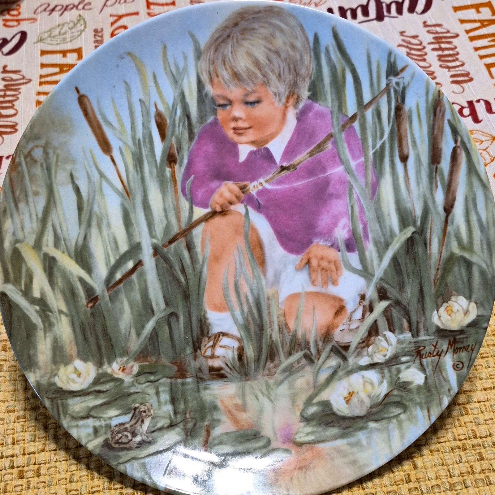 R.J. Ernst Little Prince Collector Plate Ltd Ed Porcelain MPN 5762
