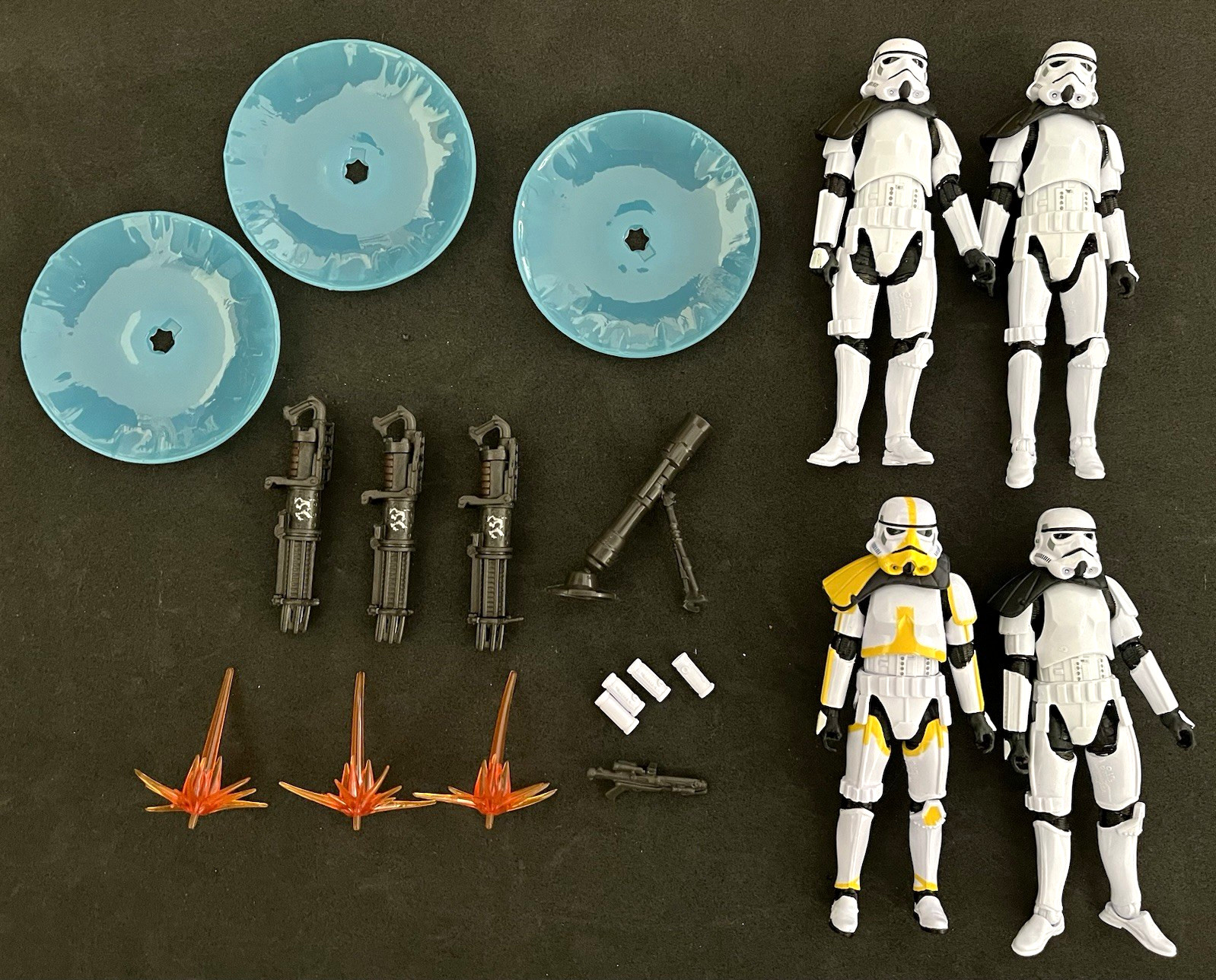 Hasbro Star Wars Vintage Collection TVC Deluxe Stormtrooper Figure Lot of 4 3.75 Hasbro Star Wars Vintage Collection TVC Deluxe Stormtrooper Figure Lot of 4 3.75