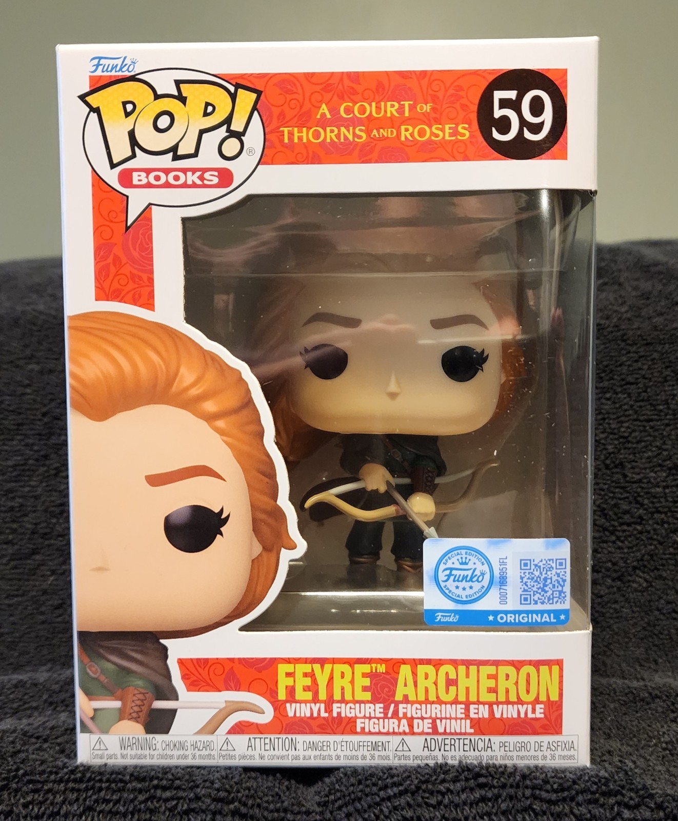 Funko Pop Books A Court of Thorns and Roses Feyre Archeron #59 B&N Exclusive Funko Pop Books A Court of Thorns and Roses Feyre Archeron #59 B&N Exclusive