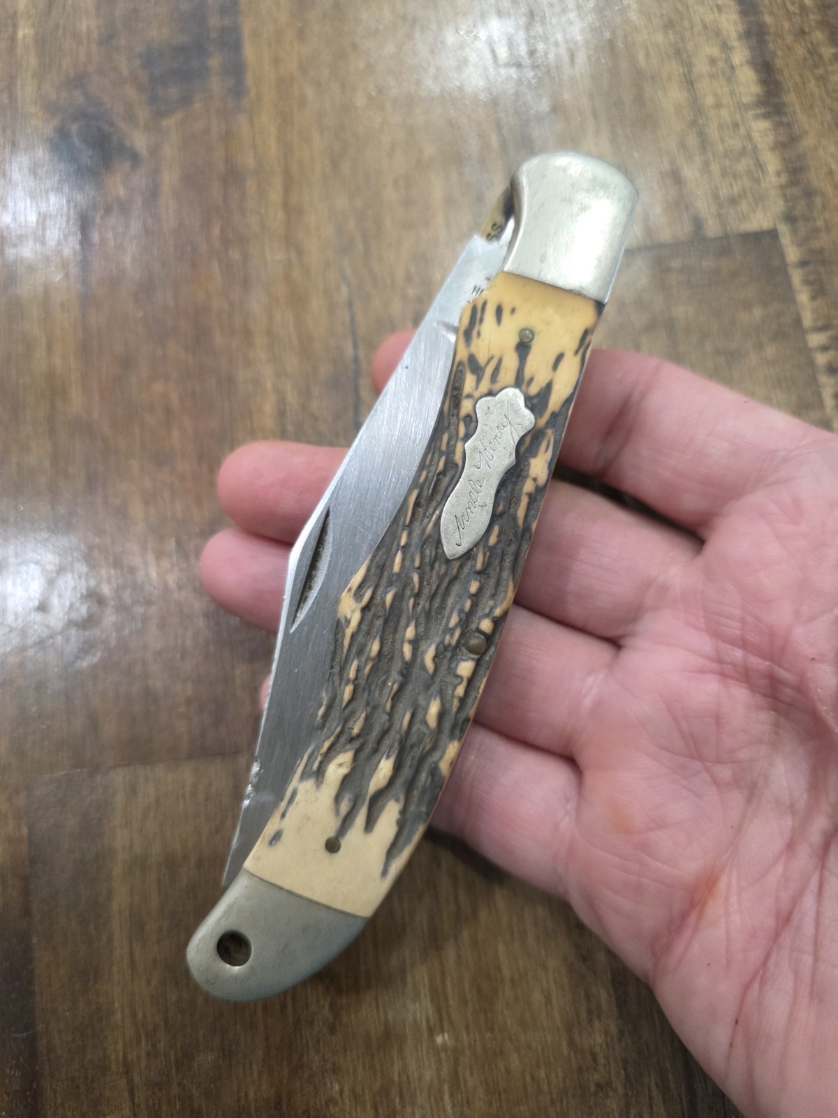 Schrade USA 127UH Uncle Henry Single Blade Pocket Knife 