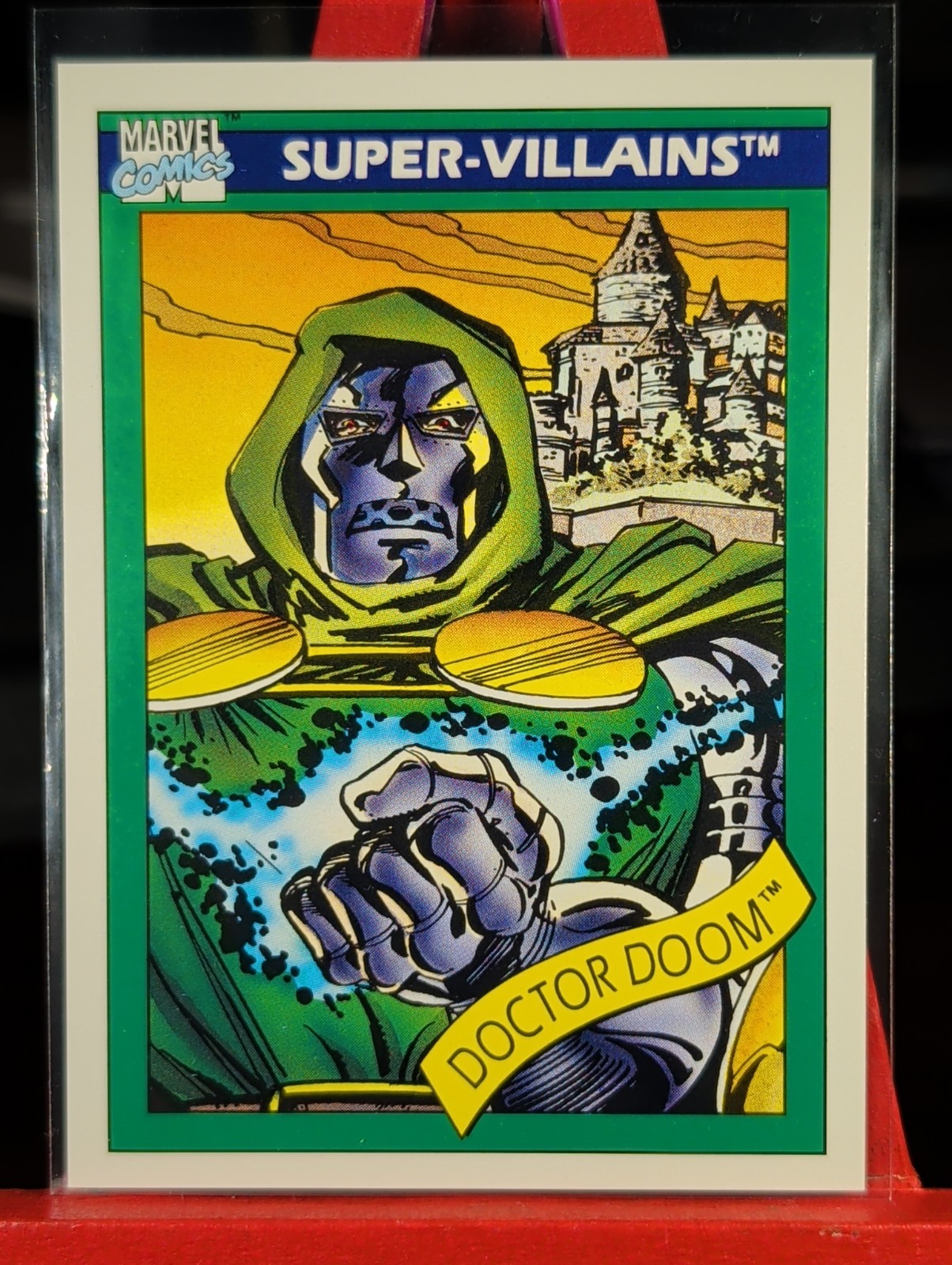 Dr. Doom 1990 Impel Marvel Universe Series I Super Villains #60 NM-Mint Dr. Doom 1990 Impel Marvel Universe Series I Super Villains #60 NM-Mint