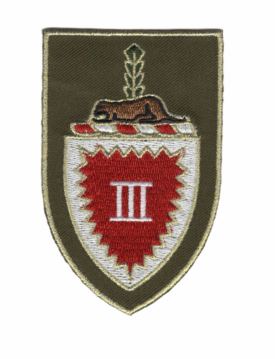 3rd Engineer Battalion Shield Patch