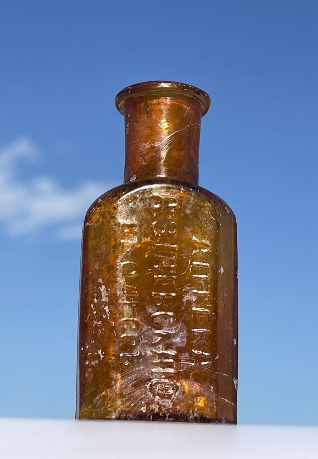 1870-90s pharmacy bottle from the Czars era \