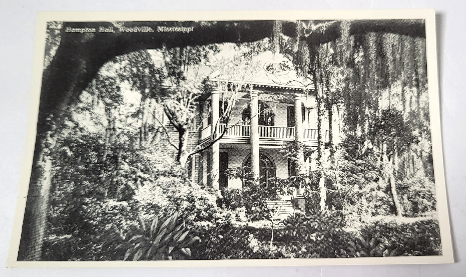VTG 1930 WOODVILLE MS PC HAMPTON HALL Teich Archives MINT