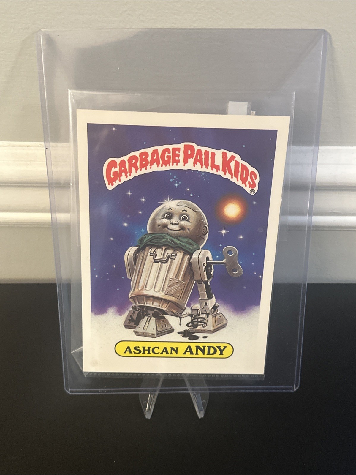 1986 Topps Garbage Pail Kids Original Series 1 Jumbo 5x7 ASHCAN ANDY #13 1986 Topps Garbage Pail Kids Original Series 1 Jumbo 5x7 ASHCAN ANDY #13