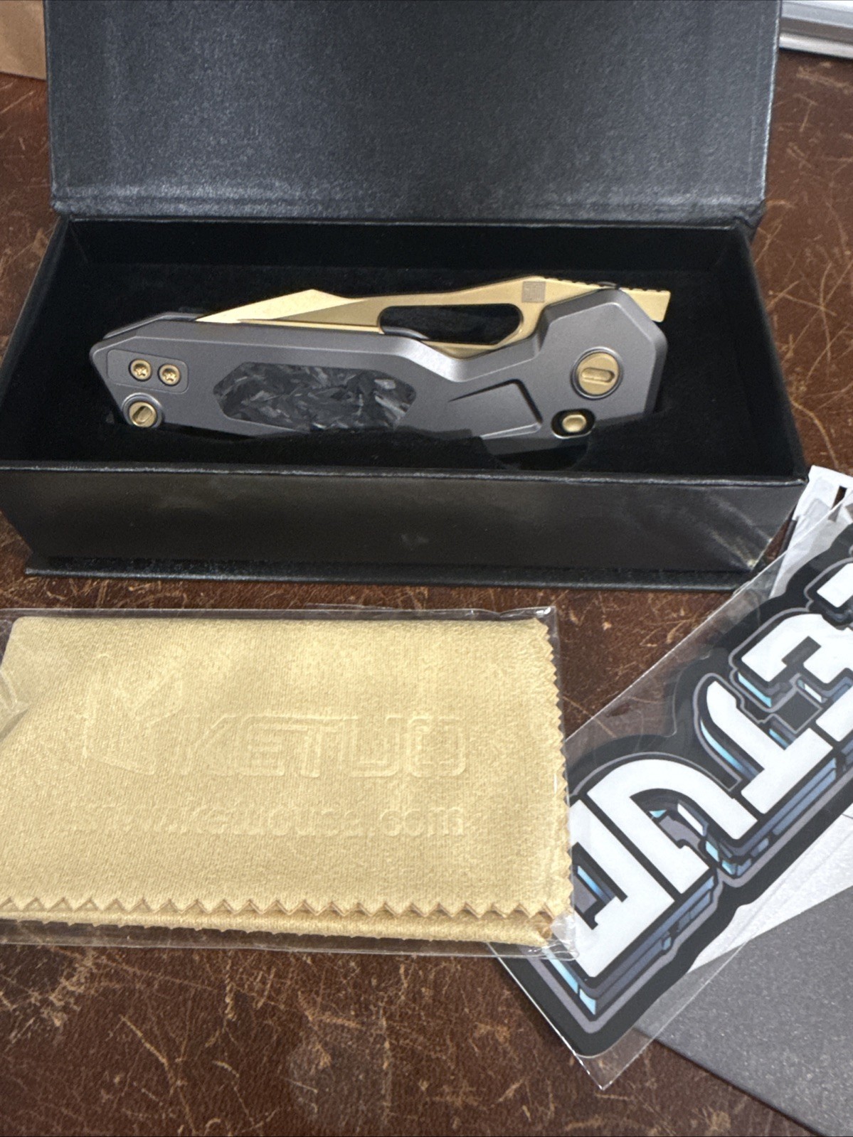 ketuo mini griffin CF+6AL-4V (M390)
