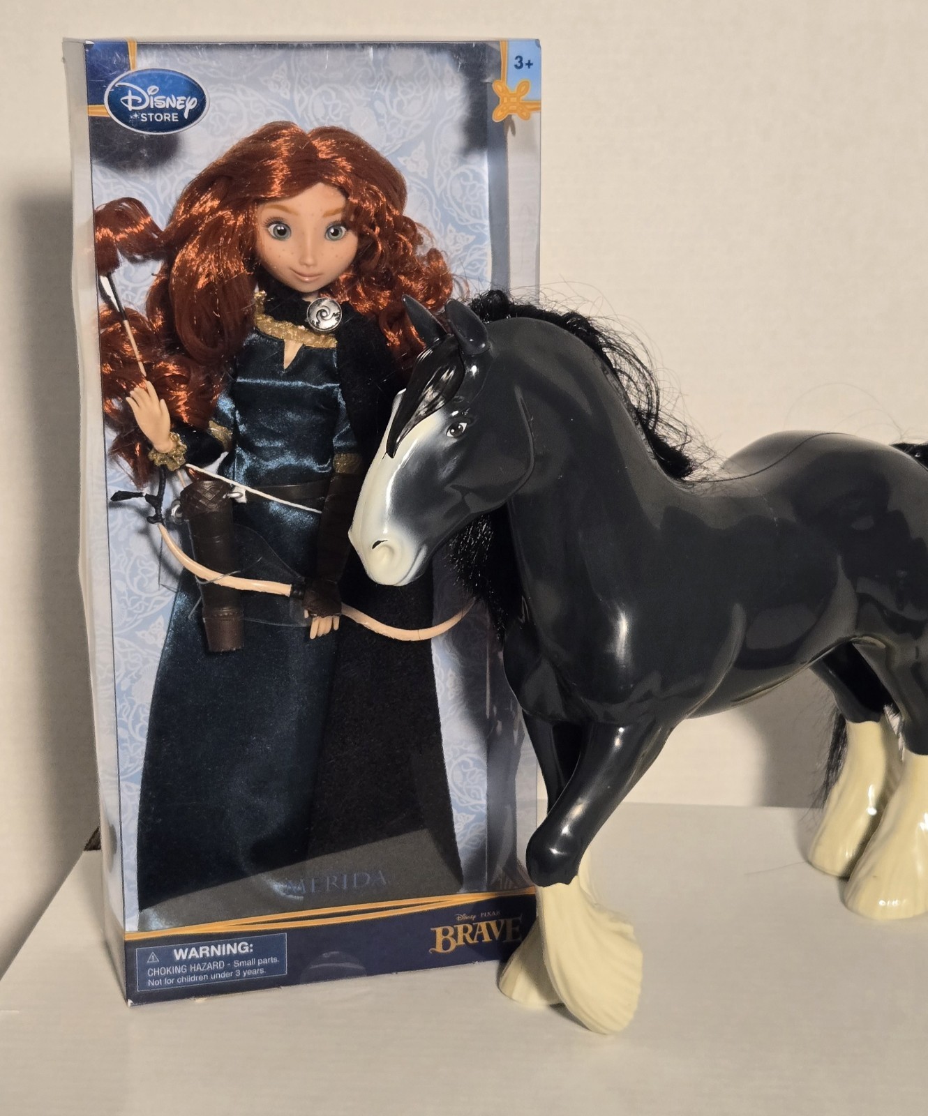 Disney Pixar Brave Merida NIB Classic Doll 2012 Angus Horse Mattel Princess Lot