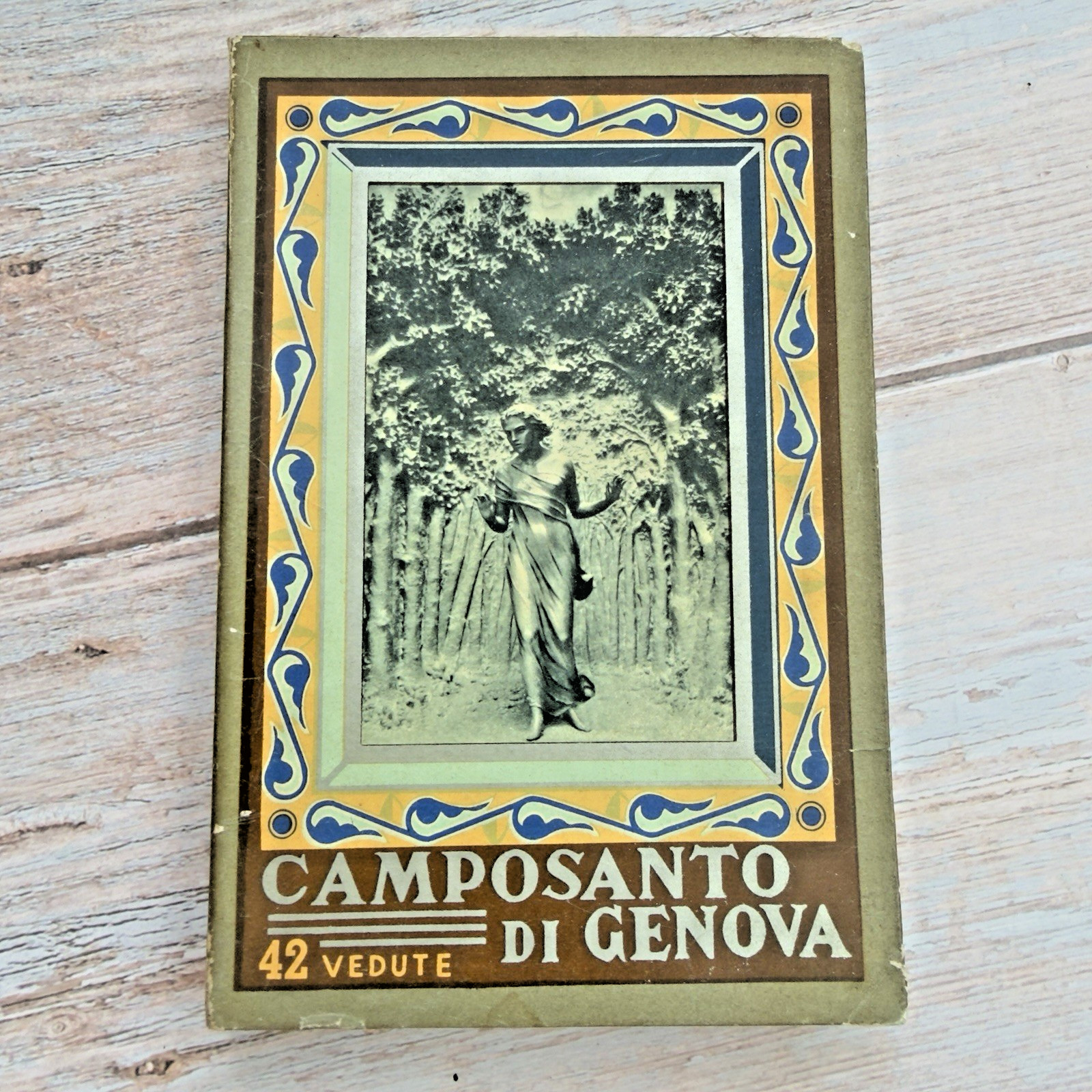 VTG Camposanto di Genova 42 Vedute Staglieno Cemetery Photo Guide Italy
