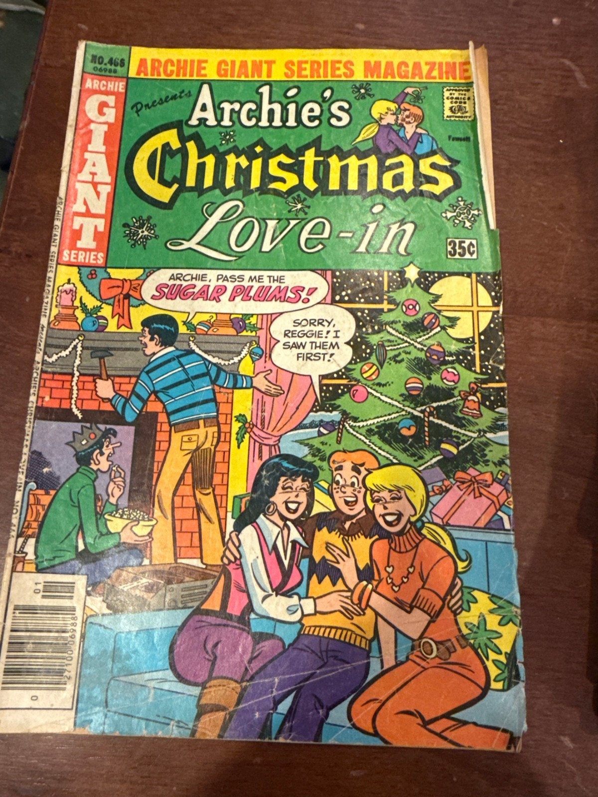 Archie Giant Series #466 (Archie, 1978) Archie\'s Christmas Love-In