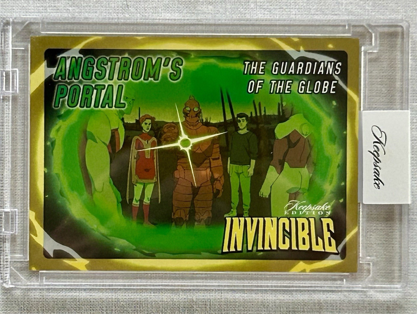 🔥2026 Keepsake Invincible Angstrom's Portal #249 Hand Numbered 8/10 RARE