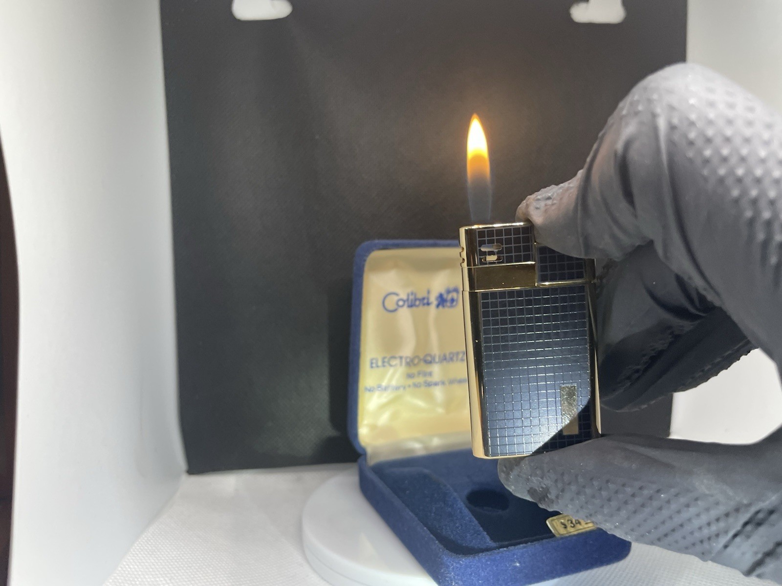 Vintage Working Nos Colibri Electronic Lighter Serviced Japan, Beautiful Vintage Working Nos Colibri Electronic Lighter Serviced Japan, Beautiful