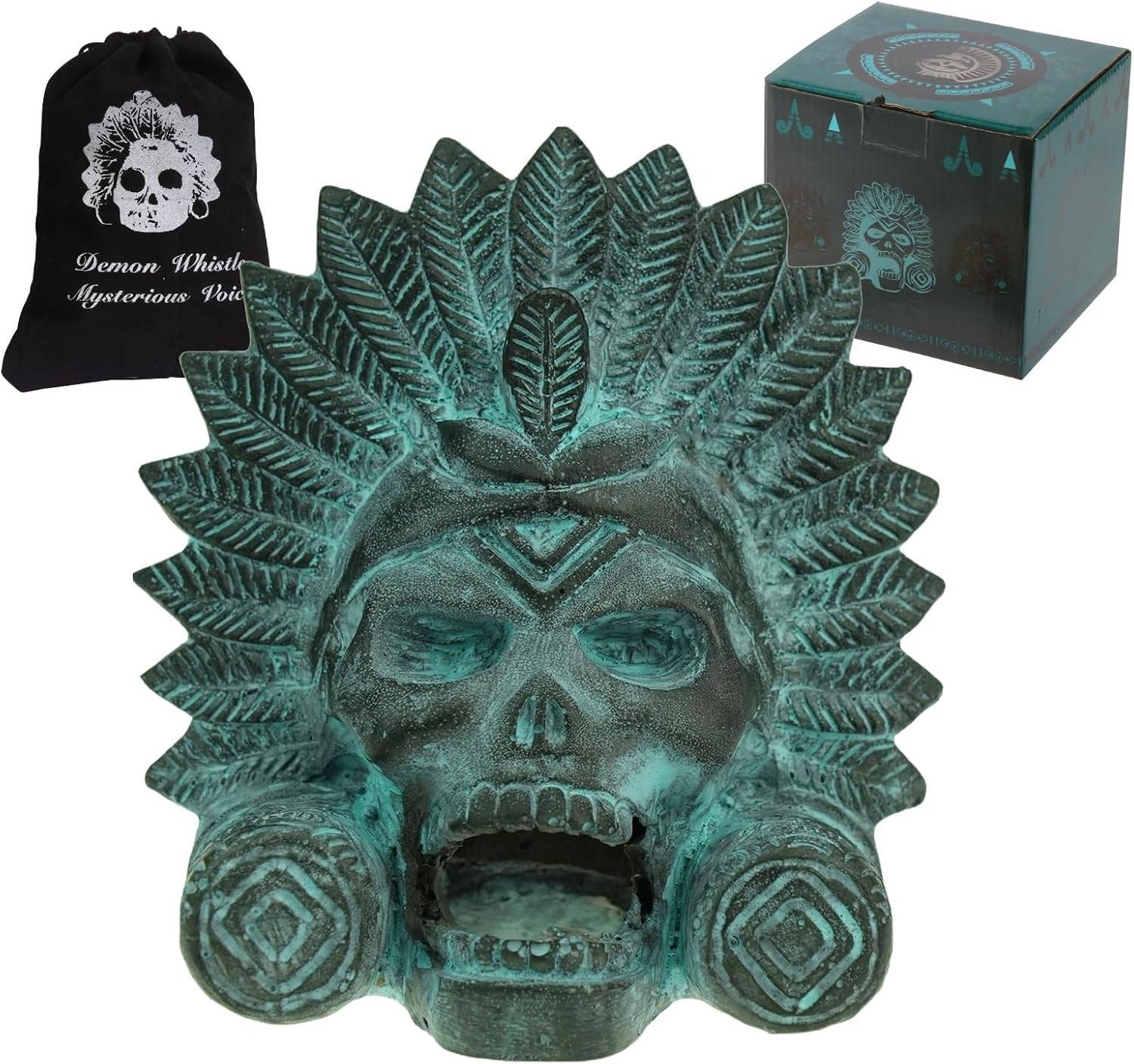 “OW” Aztec Death Whistle - Produces Loud Human-Like Screams at High Decibels “OW” Aztec Death Whistle - Produces Loud Human-Like Screams at High Decibels