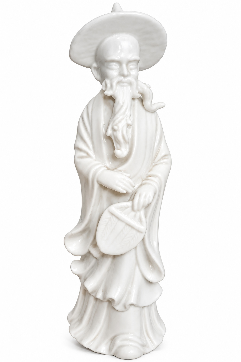 Vintage Ardalt Lenwile Japan Blanc de Chine Porcelain Sage Priest Figurine 6219A