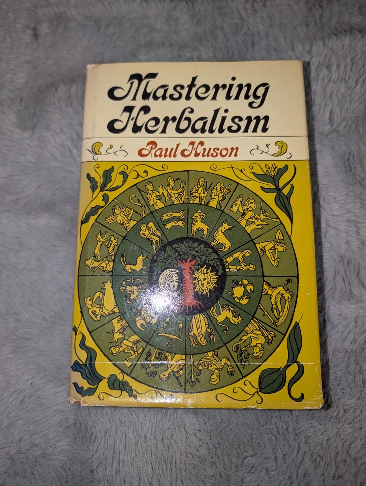 Mastering Herbalism Paul Huson Vintage Hardcover DJ Stein Day Witchcraft Occult