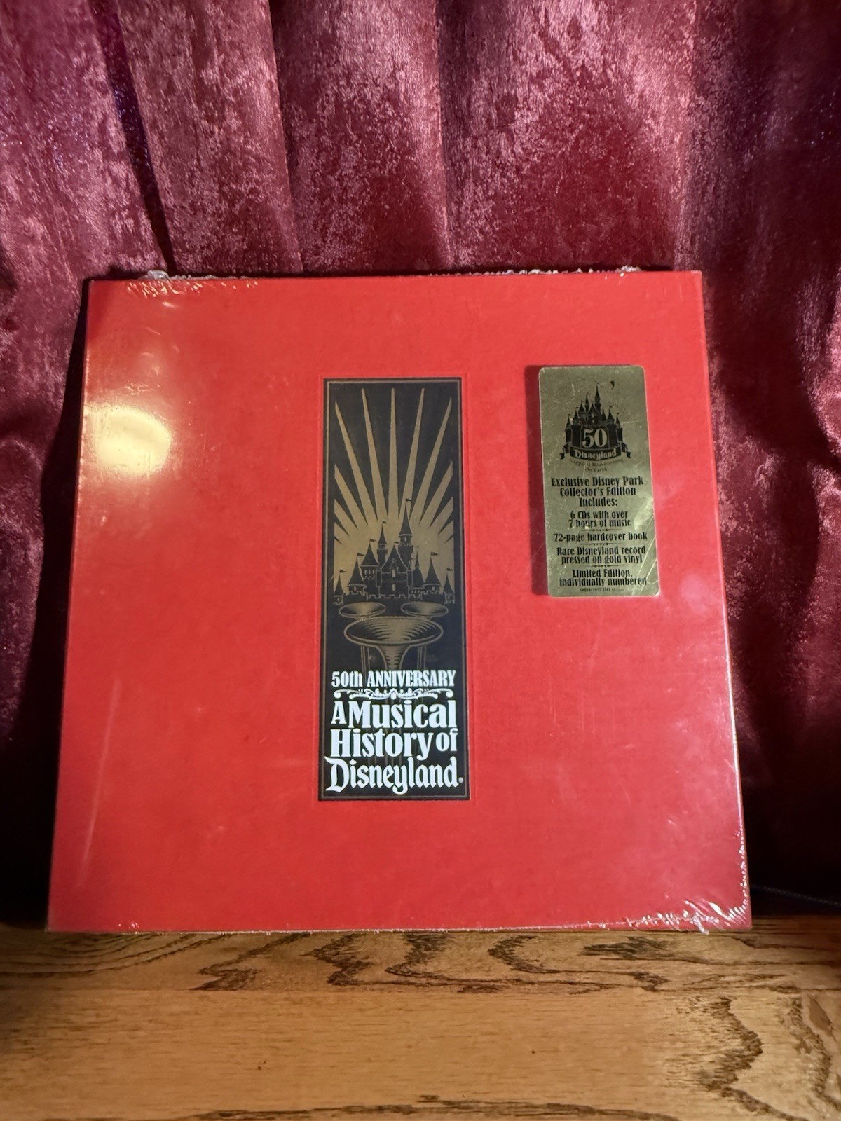 50th Anniversary: A Musical History of Disneyland 6-CD Set Plus 3 Bonus Items 50th Anniversary: A Musical History of Disneyland 6-CD Set Plus 3 Bonus Items