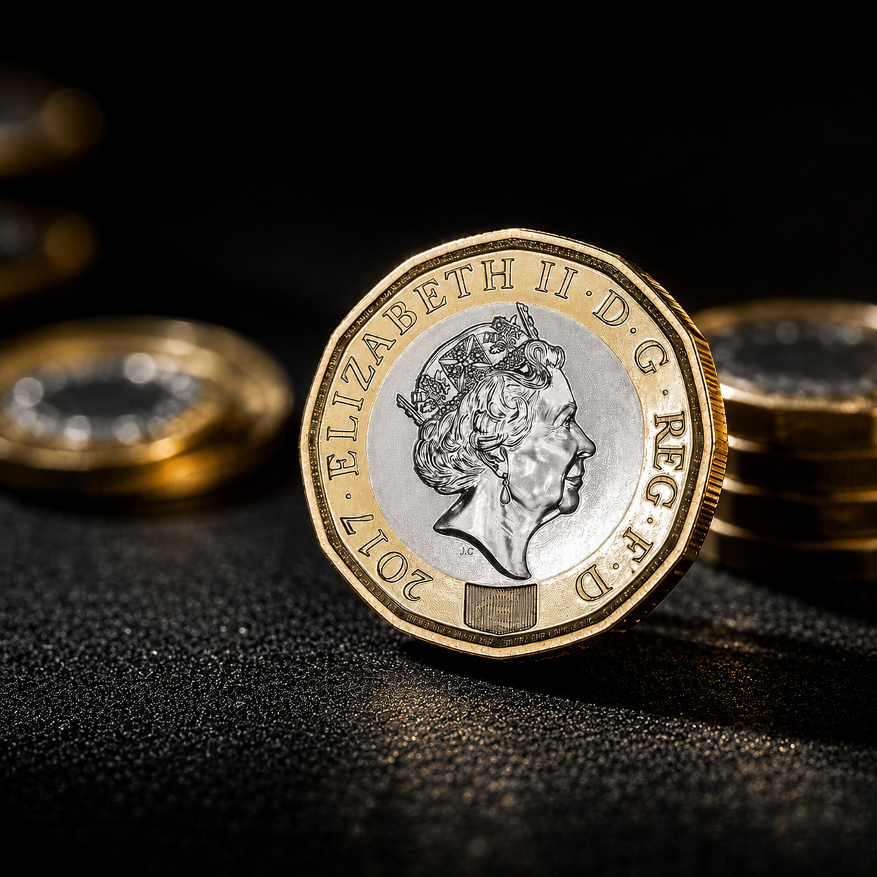 Split Coin £1 By The Sleight Co