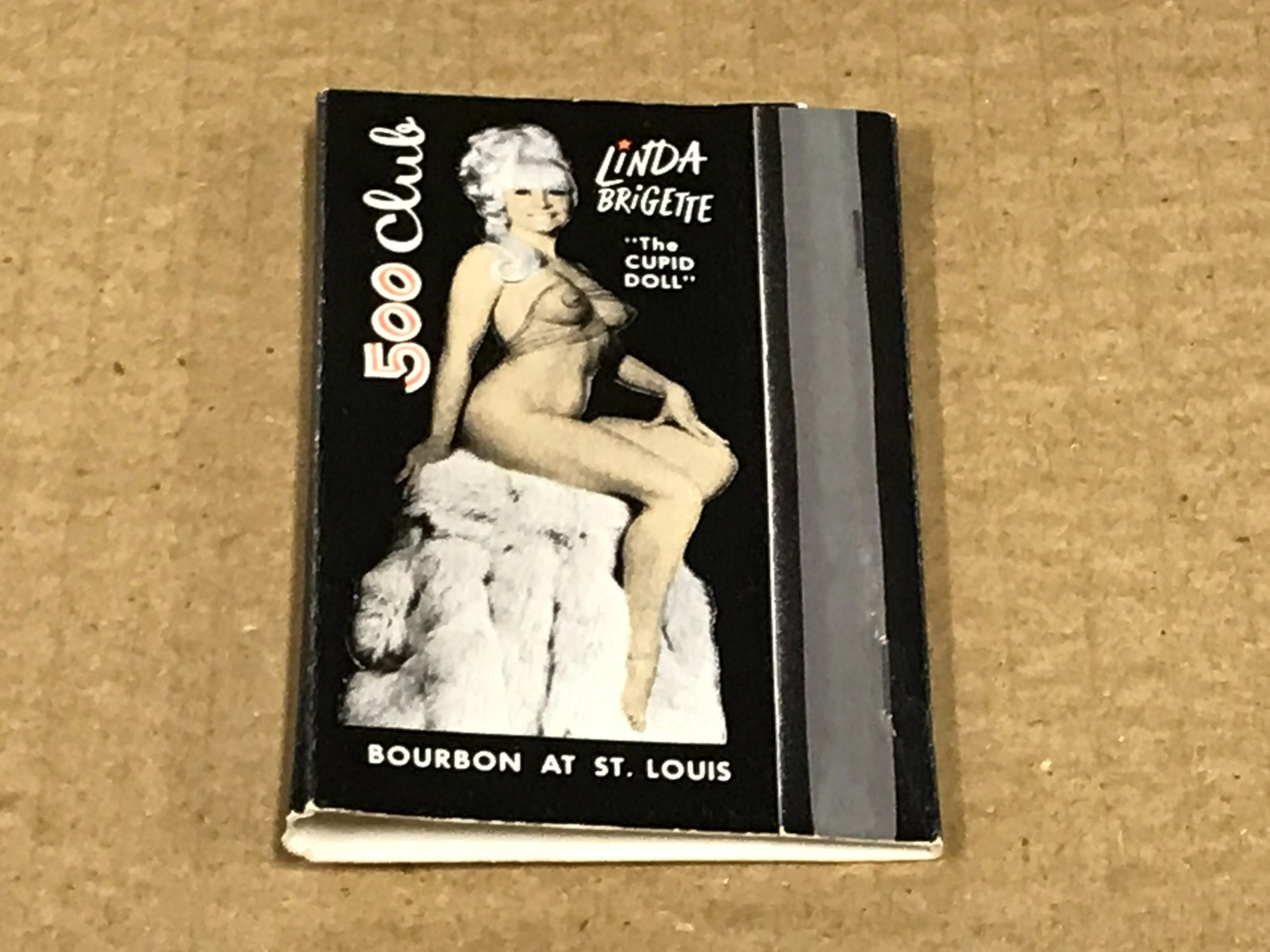 Vintage New/Unstruck Ivanhoe Piano Bar/500 Club Matchbook New Orleans Risqué Vintage New/Unstruck Ivanhoe Piano Bar/500 Club Matchbook New Orleans Risqué