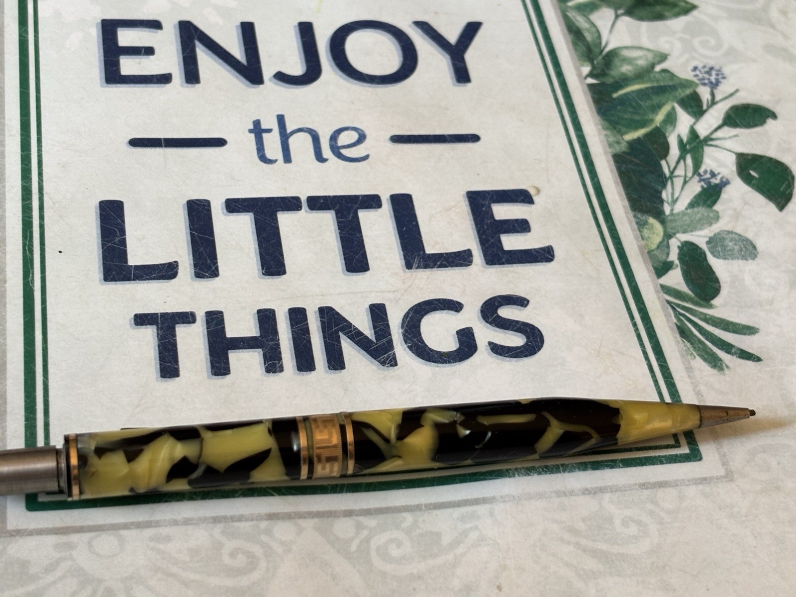 Vintage 1930s Wahl Eversharp Celluloid Barrel Mechanical Pencil Standard Size
