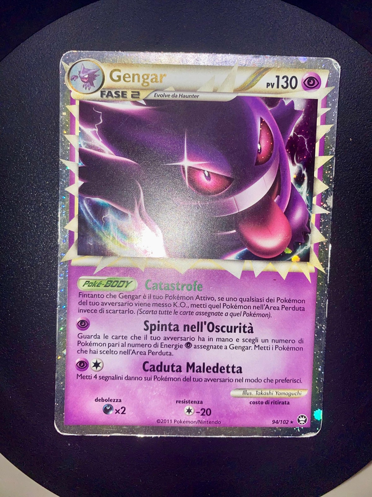 Gengar - tri · Triumphant 94/102 - Italian - Moderately Played Gengar - tri · Triumphant 94/102 - Italian - Moderately Played