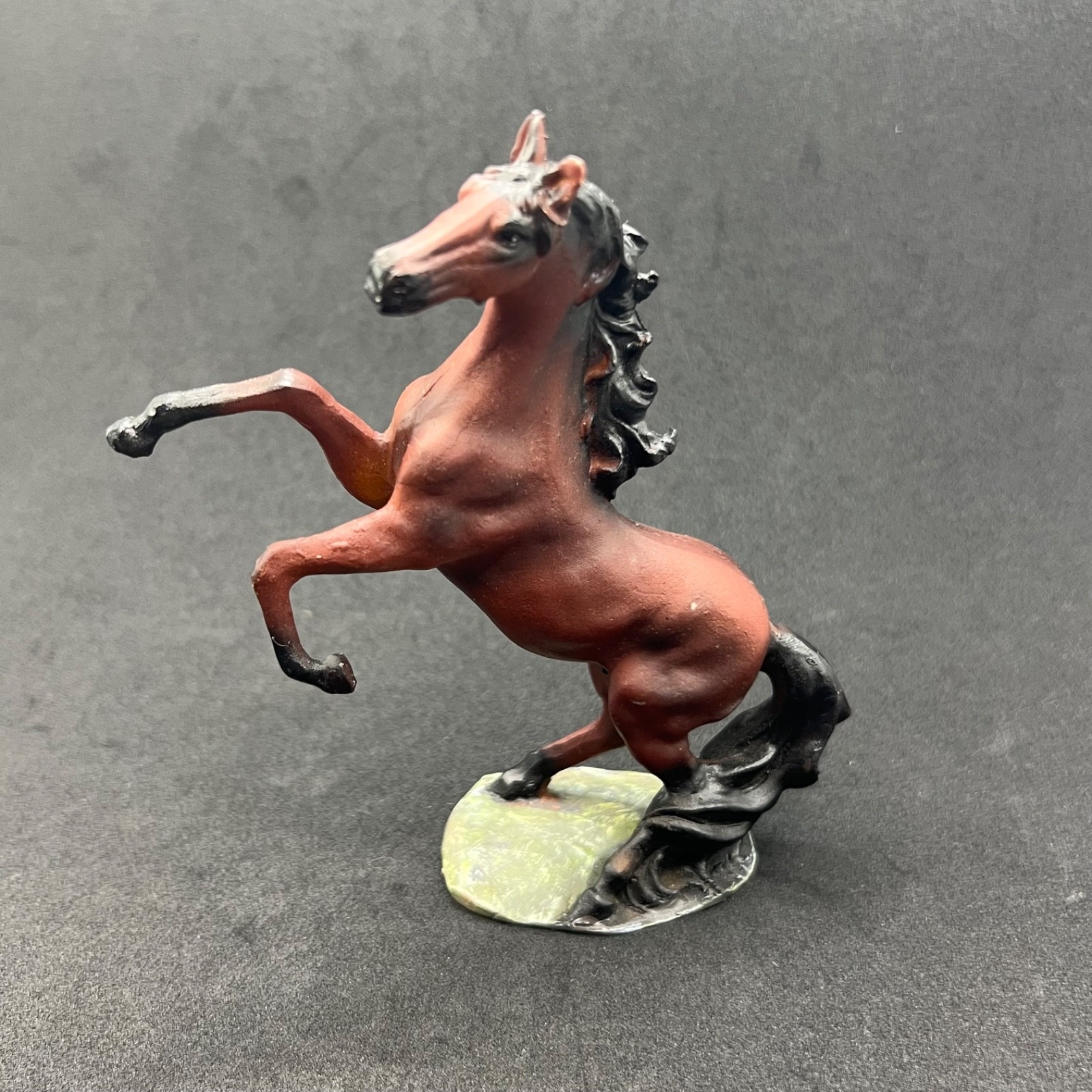 Vtg Classic Rex Rearing Stallion Horse Figurine 185 Bay Matte Brown USA Vtg Classic Rex Rearing Stallion Horse Figurine 185 Bay Matte Brown USA