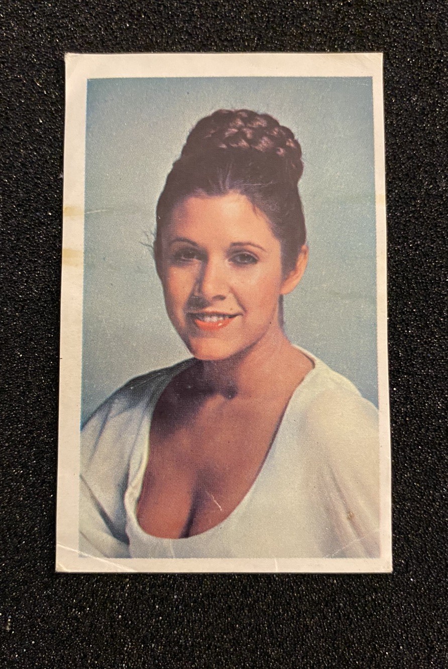 1977 PACOSA DOS LA GUERRA DE LAS GALAXIAS (STAR WARS) LEIA ORGANA ROOKIE #2