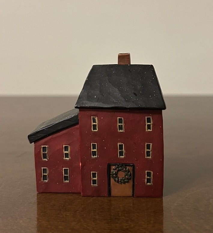 2005 Blossom Bucket Country Christmas Saltbox House Primitive Folk Art B Lloyd 2005 Blossom Bucket Country Christmas Saltbox House Primitive Folk Art B Lloyd