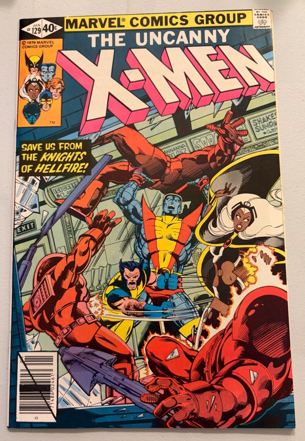 Uncanny X-MEN #129 1ST APP KITTY PRYDE & EMMA FROST Uncanny X-MEN #129 1ST APP KITTY PRYDE & EMMA FROST