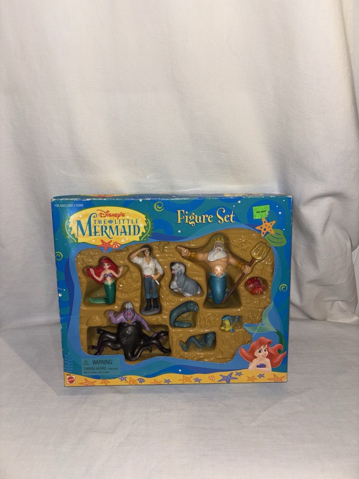 1997 Mattel Disney THE LITTLE MERMAID Figure Set no. 65920 New 