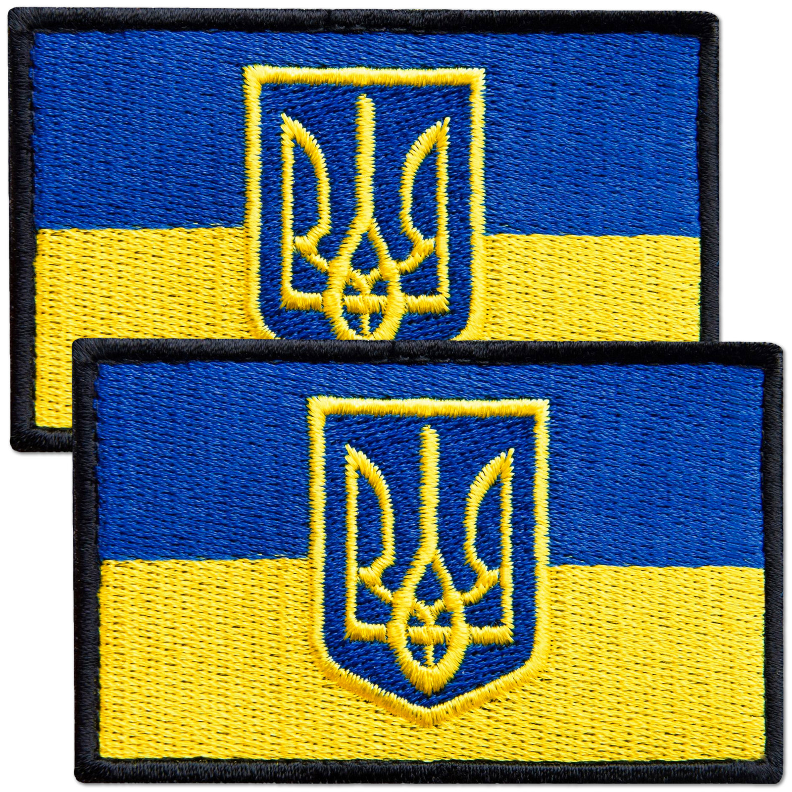 2 Pcs Ukraine Flag Patch Set, Embroidered Ukrainian Patch 2x3 2 Pcs Ukraine Flag Patch Set, Embroidered Ukrainian Patch 2x3