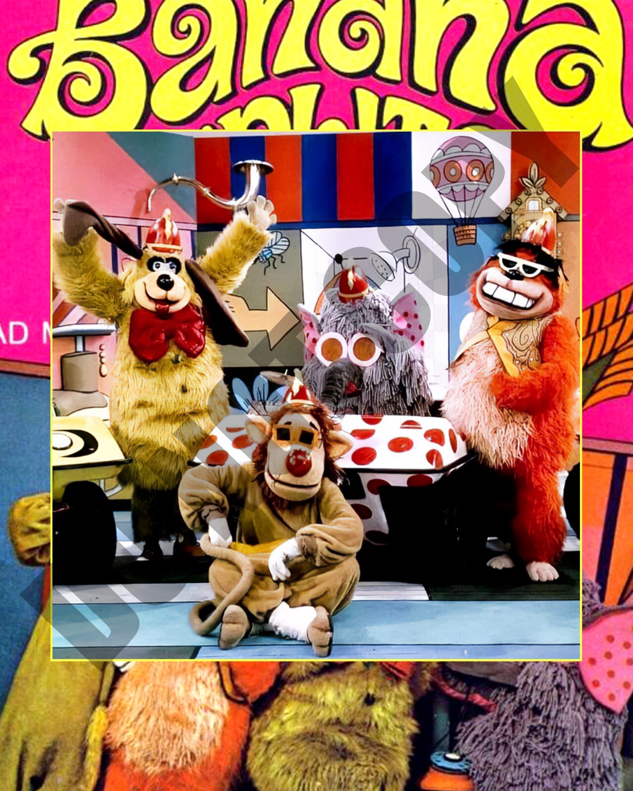 The Banana Split Adventure Hour TV Show Hanna-Barbera Productions 8x10 Photo
