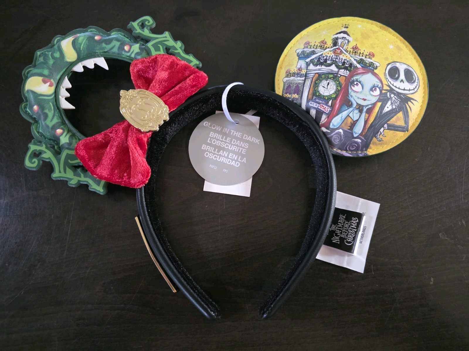 Disneyland Club 33 Nightmare Before Christmas 25thn Holiday Ears