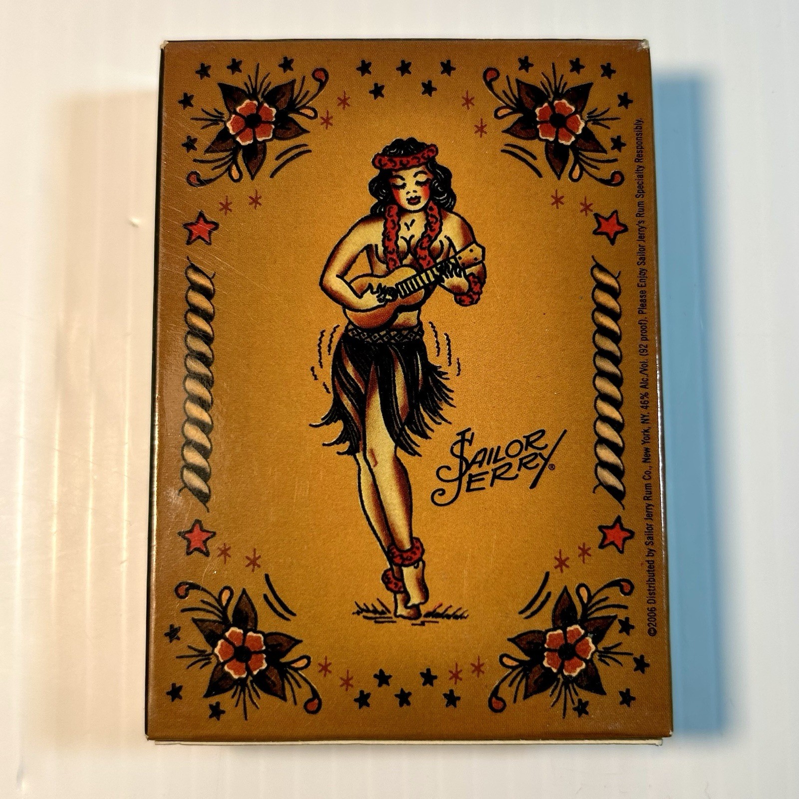 Vintage Sailor Jerry Spiced Navy Rum playing cards 2006 deck Vintage Sailor Jerry Spiced Navy Rum playing cards 2006 deck