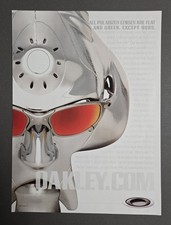 Oakley 2001 XYZ Optics Vintage Print Ad Polarized Lenses Sunglasses Art VTG picture