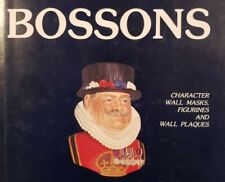 Bossons Congleton, England chalkware wall figurines, heads ** REDUCED PRICING  picture