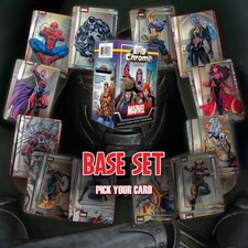 2026 Topps Chrome Marvel, BASE SET, Pick Your Card & Complete picture