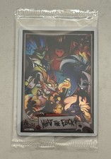 Helluva Boss SDCC 2026 Exclusive Foil What The Flock Promo Card PR-04 picture